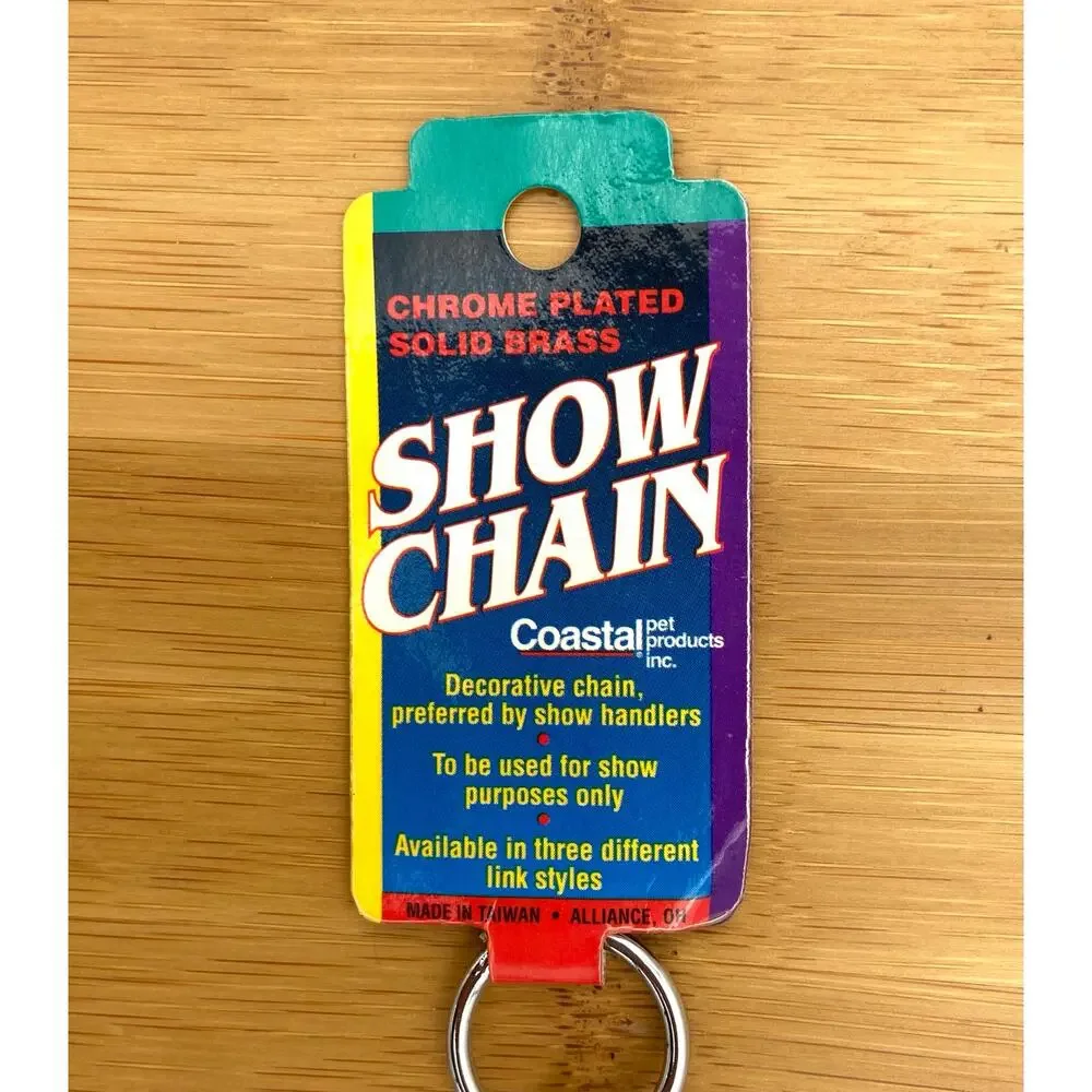Coastal Dog Show Chain Slip Collar 18